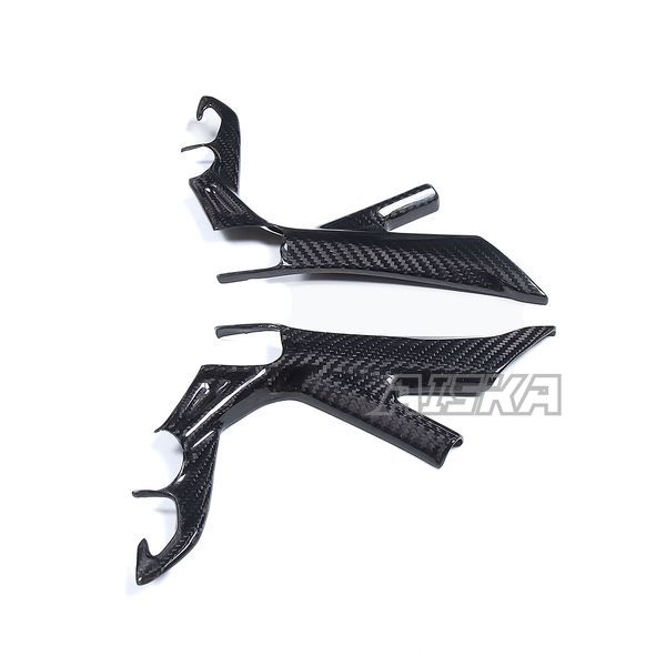 AISKA 3K Dry Carbon Fiber Rear Passenger Foot Peg Footrest Cover for Suzuki Hayabusa Gen3 GSX1300R 2021-2025