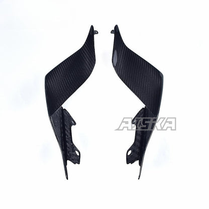 AISKA R6 Carbon Fiber Rear Seat Side Panels Motorcycle Carbon Fibre Tail Seat Side Panels Cover Kit for Yamaha R6 2017-2024 2023