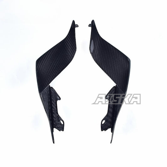 AISKA R6 Carbon Fiber Rear Seat Side Panels Motorcycle Carbon Fibre Tail Seat Side Panels Cover Kit for Yamaha R6 2017-2024 2023