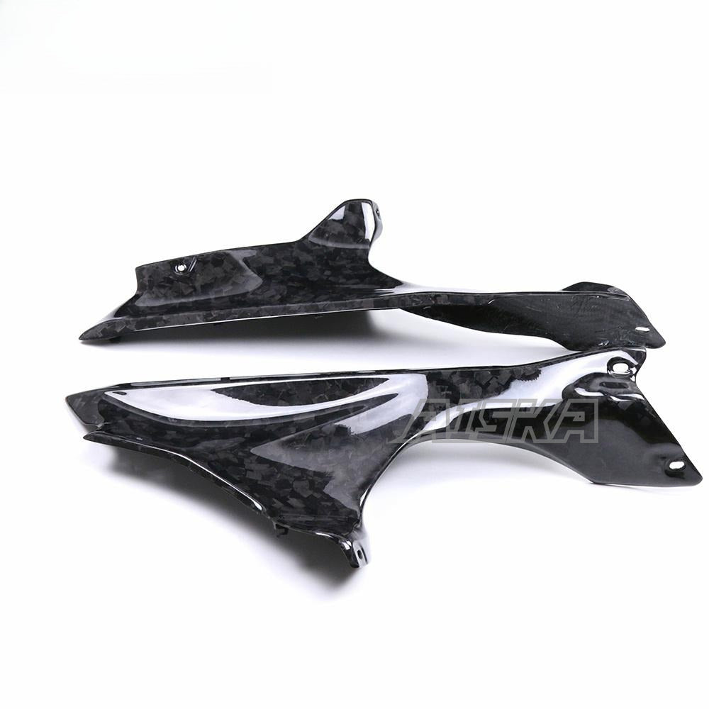 AISKA R7 Carbon Fiber Dash Side Panels Cowl Motorcycle Carbon Fibre Dash Board Side Panels Cover for Yamaha R7 2022 2023 2024
