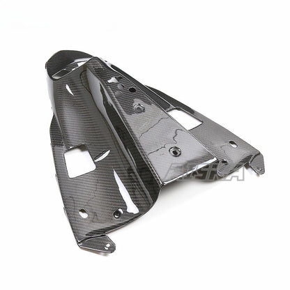 AISKA 3K Dry Carbon Fiber Motorcycle Rear Under Bottom Seat Cover Fairings for Yamaha YZF R1 R1M 2009-2014