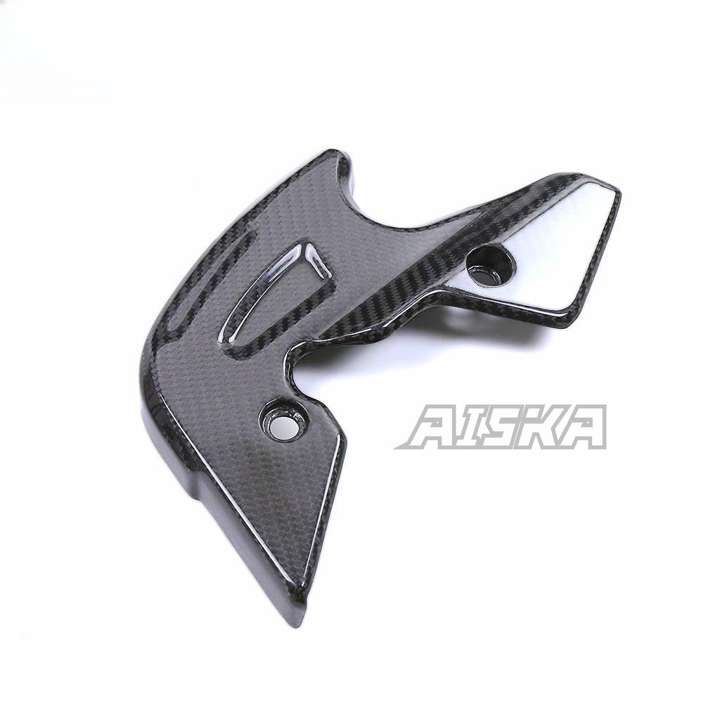 AISKA  3K Dry Carbon Fiber Motorcycle  Accessories Left Side Sprocket Cover Fairing for Suzuki hayabusa GSX1300R 2021-2025