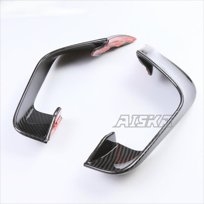 AISKA Motorcycle 3K Full Carbon Fiber Fairing Accessories Wing Deflector Fixed Wing Cover Winglets for Yamaha R7 2022 2023 2024