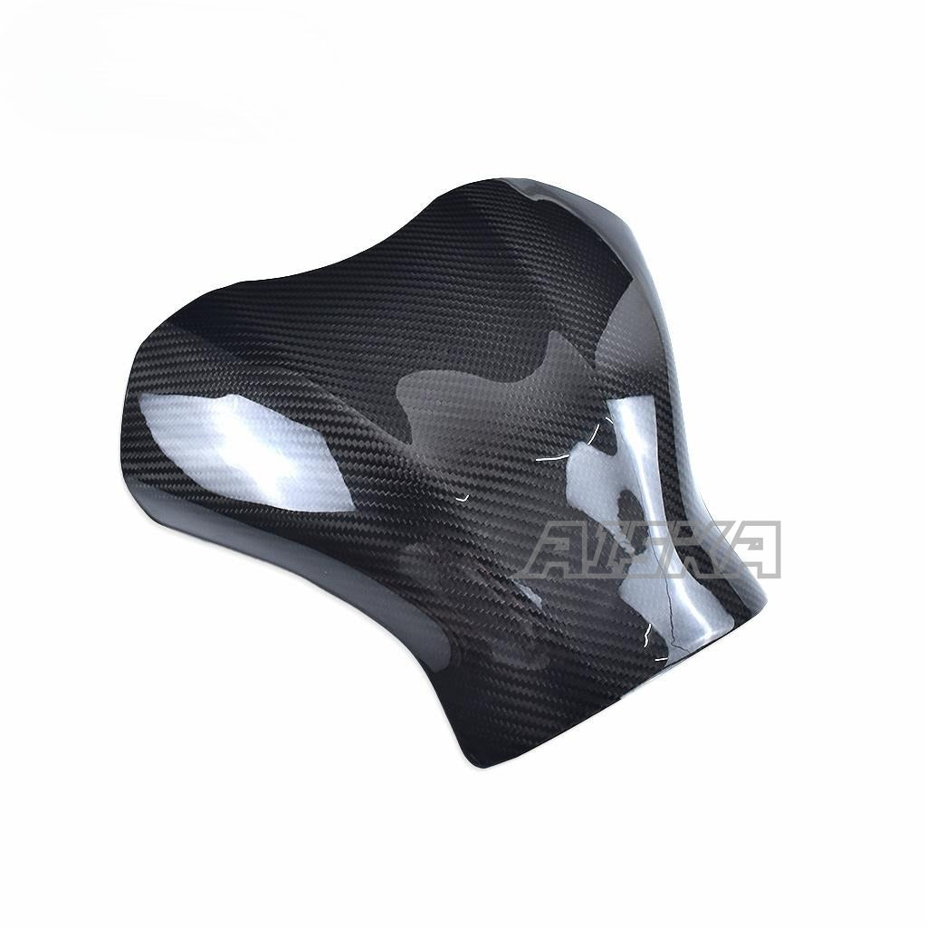 AISKA R6 Carbon Fiber Tank Cover Motorcycle Carbon Fibre Fuel Gas Tank Cover Protector Guard Fairing for Yamaha R6 2017-2024