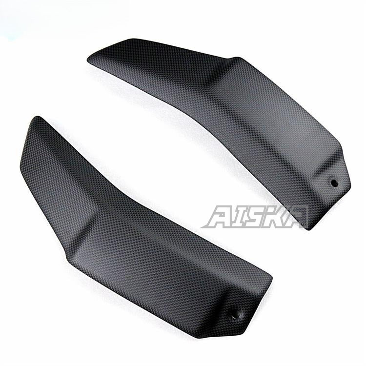 AISKA 100% Dry Carbon Fiber Motorcycle Accessories Radiator Guards Fairings for Ducati Streetfighter V4 V4S 2019 - 2024
