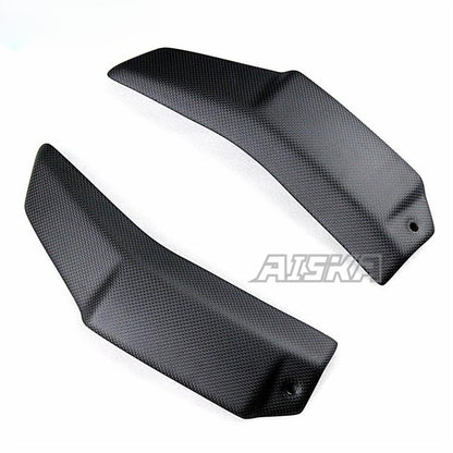 AISKA 100% Dry Carbon Fiber Motorcycle Accessories Radiator Guards Fairings for Ducati Streetfighter V4 V4S 2019 - 2024