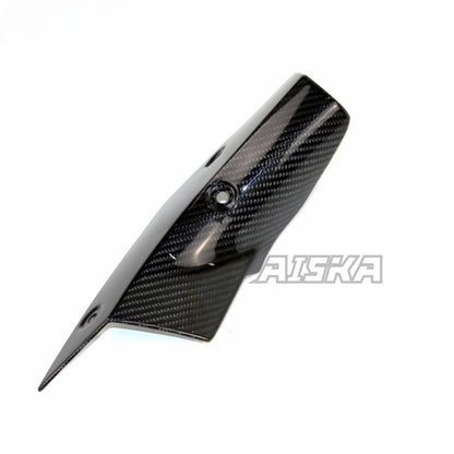 AISKA Motorcycle Carbon Fiber Exhaust Pipe Cover Protector Heat Shield Fairing Kits for Yamaha R1 R1M 2015-2025