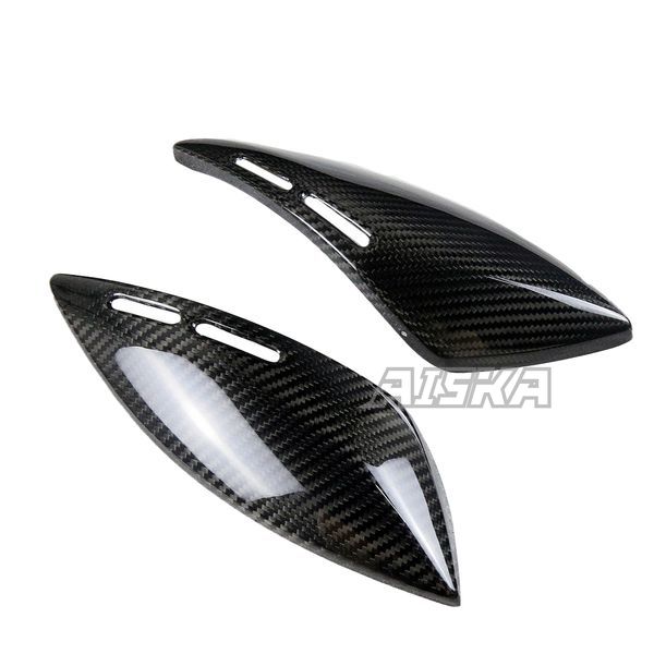 AISKA 3K Dry Carbon Fiber Motorcycle Fairing Fuel Tank Side Panel and Cover for Kawasaki Z900RS 2018-2024 Accessories