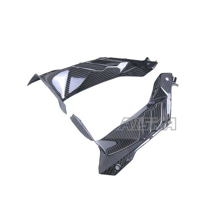 AISKA 3K Dry Carbon Fiber Motorcycle Accessories Fairing Kit Dash Panel Side Cover for Kawasaki ZX10R ZX-10R 2021 2022 2023 2024