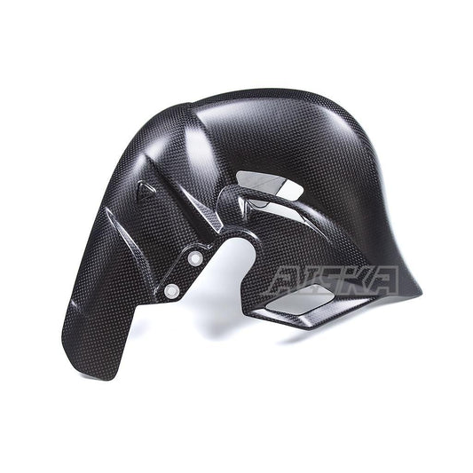 AISKA 100% 3K Full Dry Carbon Fiber Motorcycle Heat Shield Exhaust Hood Protection Cover for Ducati Panigale V4 V4S 2025