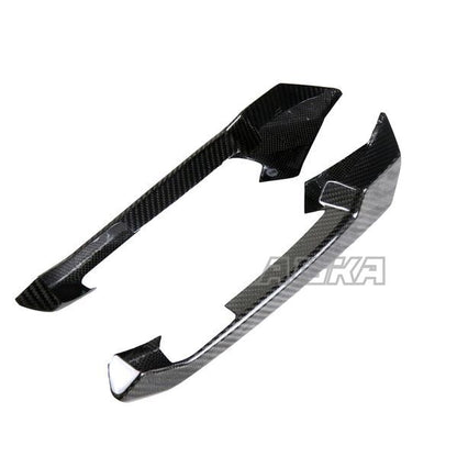 AISKA 3K Full Dry Carbon Fiber Motorcycle Accessories Passenger Rear Seat Bar Cover for Honda XADV 750 2017 2018 2019