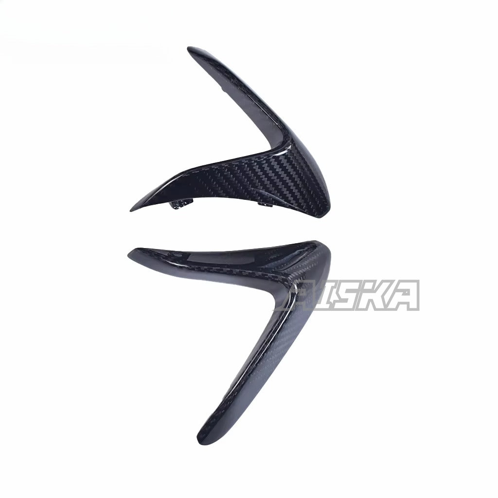 AISKA  3K 3*3 Carbon Fiber Motorcycle Accessories Body Front Side Panel for Aprilia RSV4  2021+