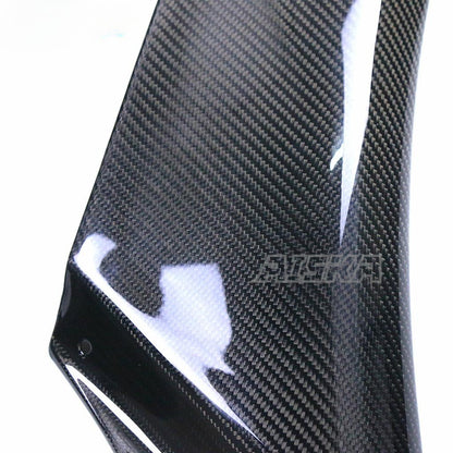 AISKA Carbon Fiber Fairing Accessories Motorcycle Carbon Fiber Front Side Panel Fairing for Yamaha R1 2020-2025