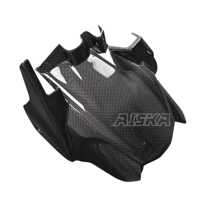 AISKA 100% 3K Dry Carbon Fiber Motorcycle Accessories Rear Fender Hugger Mudguard Fairing for Kawasaki Ninja 650 2014-2024