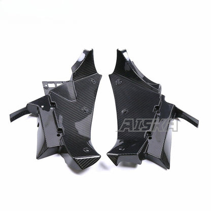 AISKA R7 Carbon Fiber Front Body Fairings Motorcycle Carbon Side Panels Fairings Kits for Yamaha R7 2022 2023 2024