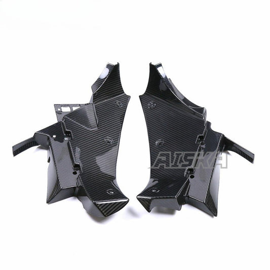 AISKA R7 Carbon Fiber Front Body Fairings Motorcycle Carbon Side Panels Fairings Kits for Yamaha R7 2022 2023 2024