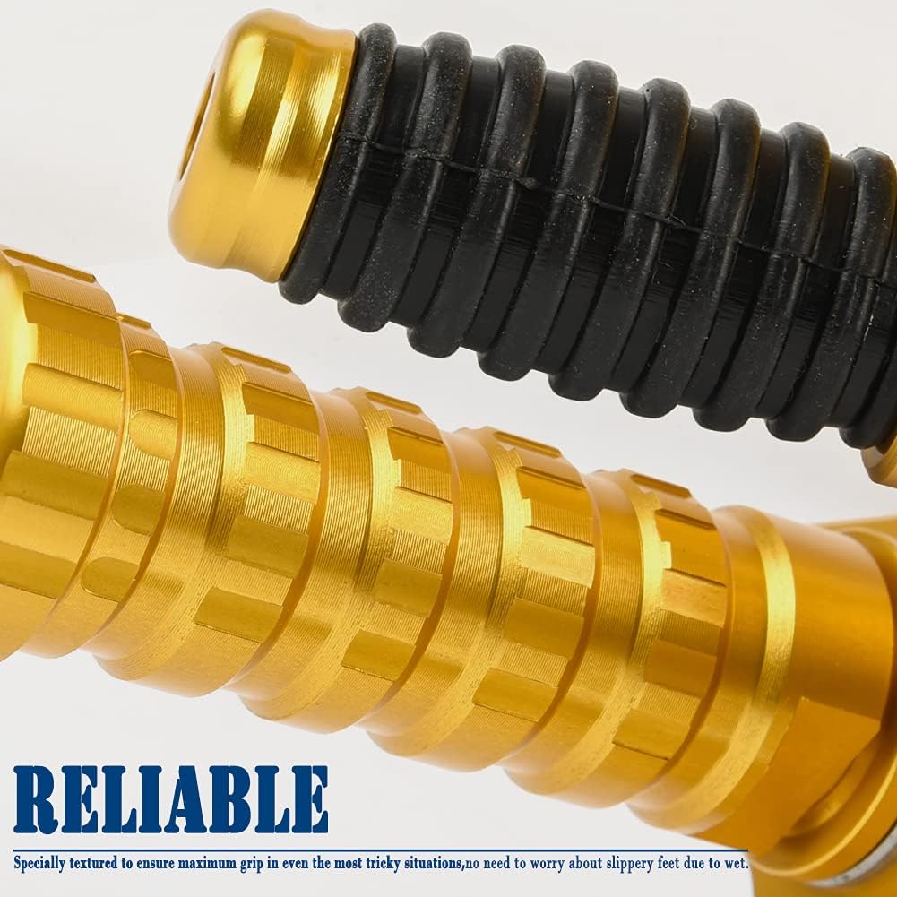 AISKA CNC Aluminum Footpeg Rearset Motorcycle Racing Adjustable Rear Footrest for Yamaha R25 R3 MT03 MT25 2015-2024