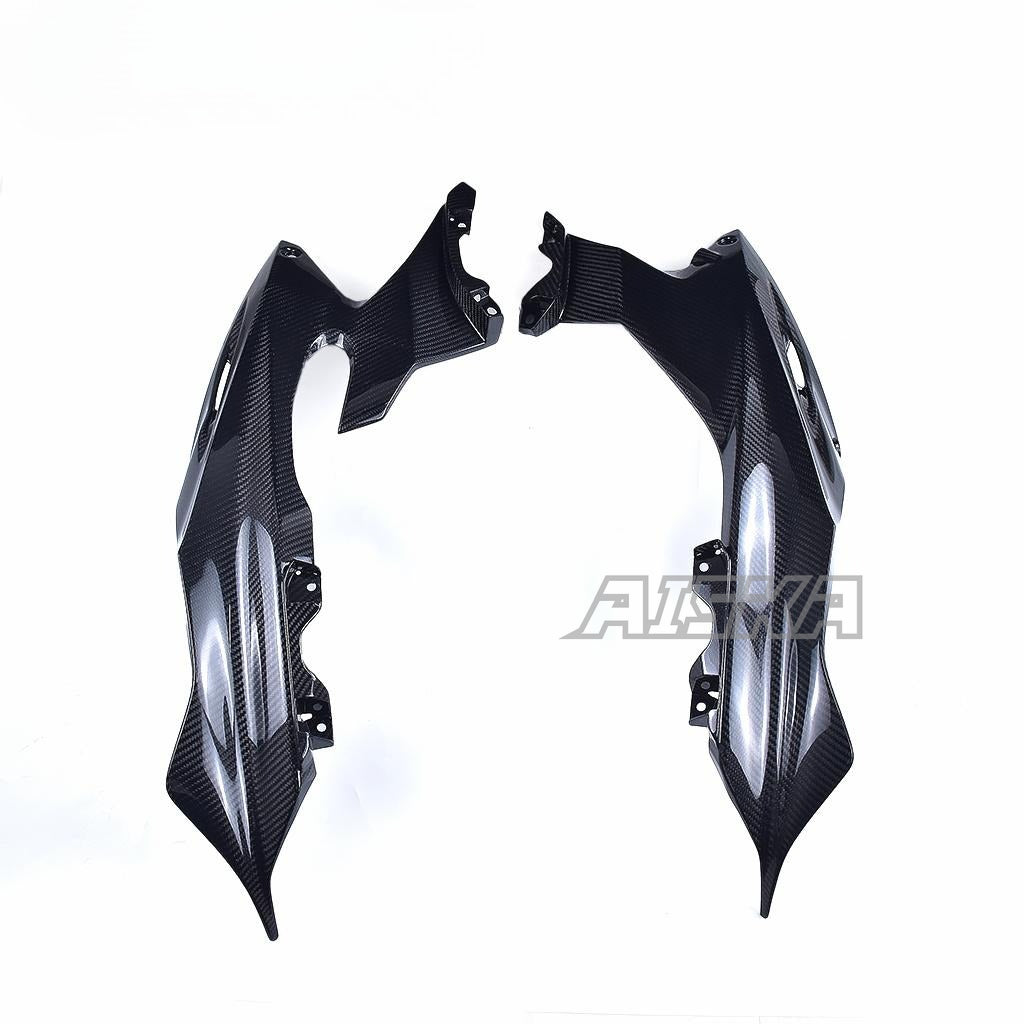 AISKA R6 Carbon Fiber Fairings Motorcycle Carbon Front Upper Side Fairings Panels Cover for Yamaha R6 2017-2024 2021 2022 2023