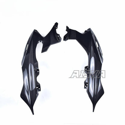 AISKA R6 Carbon Fiber Fairings Motorcycle Carbon Front Upper Side Fairings Panels Cover for Yamaha R6 2017-2024 2021 2022 2023