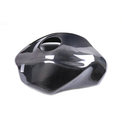 AISKA Full 3K Dry Carbon Fiber Motorcycle Full Fuel Gas Tank Cover for Kawasaki Ninja H2 H2R 2015-2024