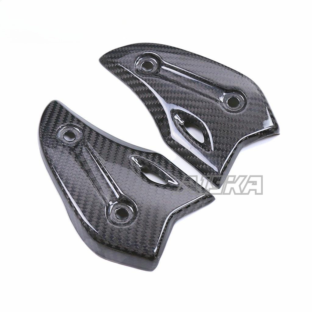 AISKA 3K Dry Carbon Fiber Motorcycle Accessories Rear Heel Guards Cowl for Suzuki hayabusa GSX1300R 2021- 2025