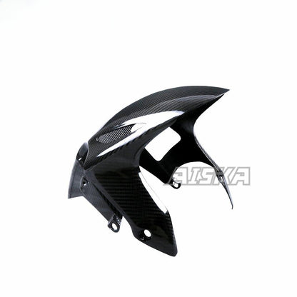 AISKA 100% Dry Carbon Fiber Motorcycle Front Hugger Mudguard Fender for Honda CBR1000RR 2017-2024