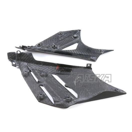 AISKA Dry Carbon Fiber Motorcycle Accessories Inner Side Panels for Ducati Streetfighter V2