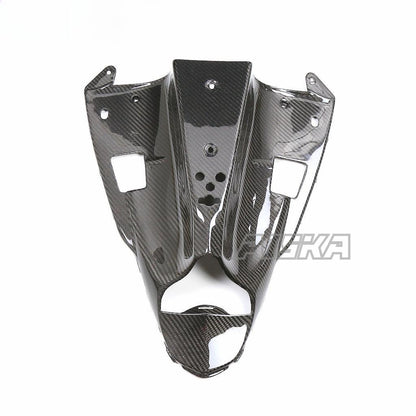 AISKA 3K Dry Carbon Fiber Motorcycle Rear Under Bottom Seat Cover Fairings for Yamaha YZF R1 R1M 2009-2014