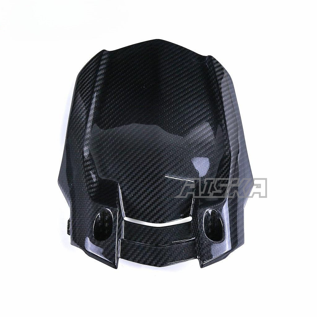 AISKA 3K Dry Carbon Fiber Motorcycle Rear Wheel Fender Hugger Mudguard for Yamaha MT10 FZ10 2016-2024