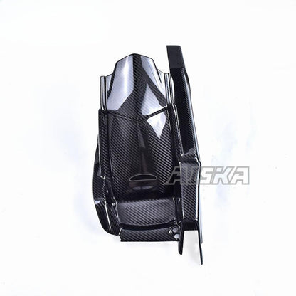 AISKA 3K Dry Carbon Fiber Motorcycle Rear Fender Hugger Mudguard for Honda XADV 750 2017 2018 2019