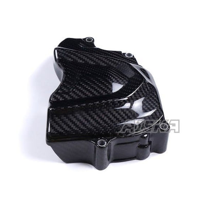 AISKA Full Dry Carbon Fiber Motorcycle Fairing for Kawasaki Ninja ZX-6R Front Sprocket Cover Included 2009-2025