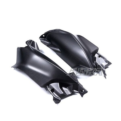 AISKA New 100% 3K Full Dry Carbon Fiber Motorcycle Front Tank Side Panel Cover Fairings for Ducati Panigale V4 V4S 2025