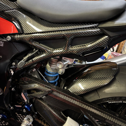 AISKA BMW M1000R 2023-2025 Carbon Fiber Subframe Covers