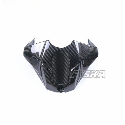 AISKA Tank Cover Motorcycle Carbon Fiber Gas Tank Front Airbox Cover Fairing Cowl for Yamaha R1 R1M 2020-2025