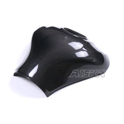 AISKA 3K Dry Carbon Fiber Motorcycle Fuel Gas Tank Cover Protector Fairing for Kawasaki Ninja ZX10R ZX-10R 2021 2022 2023 2024