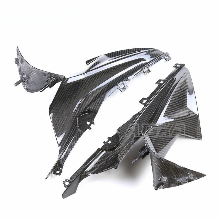 AISKA UV-Protection Coat Fairing Motorcycle Carbon Fiber Dash Board Upper Side Fairings for BMW S1000RR S1KRR 2019-2025