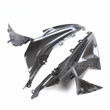 AISKA UV-Protection Coat Fairing Motorcycle Carbon Fiber Dash Board Upper Side Fairings for BMW S1000RR S1KRR 2019-2025