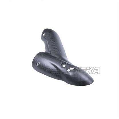 AISKA 3K 3*3 Carbon Fiber Motorcycle Accessories Exhaust Pipe Cover for Ducati Monster 937 2021+