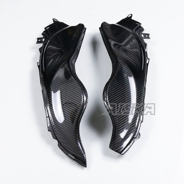 AISKA 100% 3K Carbon Fiber Motorcycle Front Long Dash Side Panel Set for Suzuki GSX1300 R Hayabusa Gen2 2008-2020
