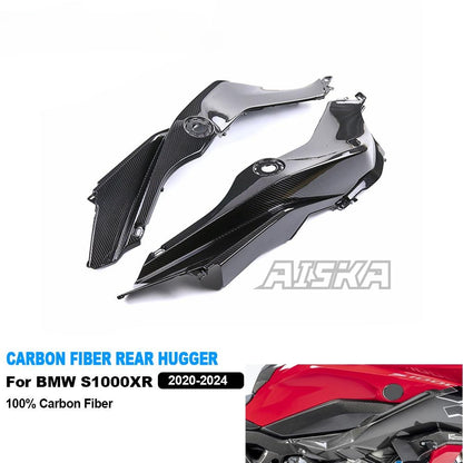 AISKA Wholesale 3K Real Dry Carbon Fiber Fairings Motorcycle Fuel GasTank Side Panels for BMW S1000XR 2020 2021 2022 2023 2024