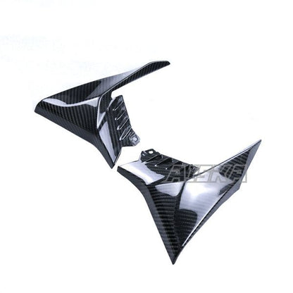 AISKA 3K Dry Carbon Fiber Motorcycle Fairing Front Fuel Tank & Left Right Side Panels for Kawasaki Z900 2020-2024
