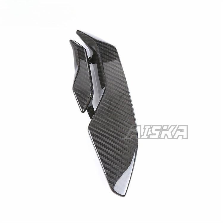 AISKA 100% 3K Carbon Fiber Motorcycle Right Side Fins Cover Mid Frame Panel Fairing for BMW S1000RR 2023 2024