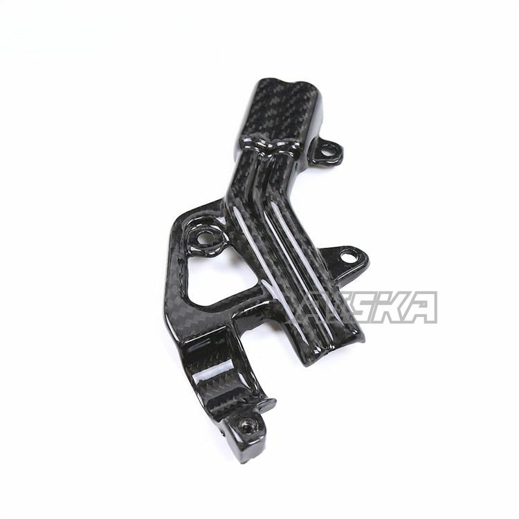 AISKA 100% Dry Carbon Fiber Motorcycle Accessories Bracket Protective Cover for Ducati Streetfighter V4 V4S 2020-2022
