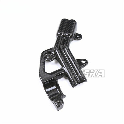 AISKA 100% Dry Carbon Fiber Motorcycle Accessories Bracket Protective Cover for Ducati Streetfighter V4 V4S 2020-2022