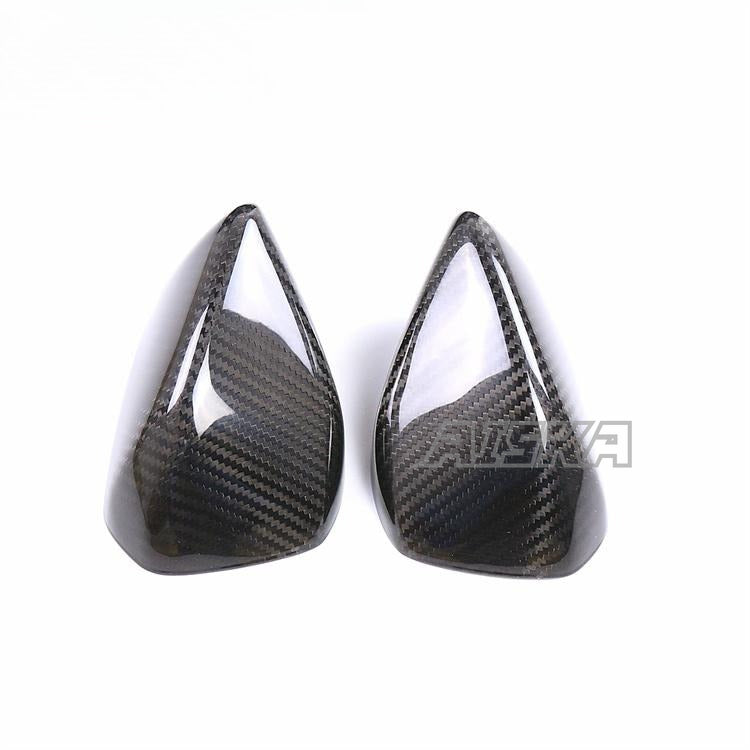 AISKA Motorcycle Mirror Cover Rearview Guards Real Carbon Fiber Rearview Mirror Protector Cowling for BMW S1000RR 2019-2022