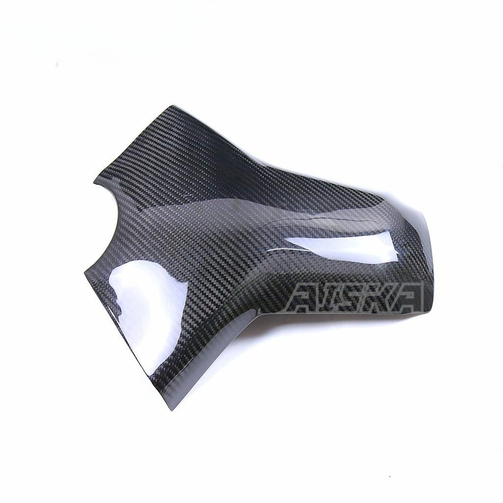 AISKA 100% 3K Pure Carbon Fiber Motorcycle Fuel Tank Guard Cover Fuel Pad Protector for Yamaha MT09 FZ09 2014-2020