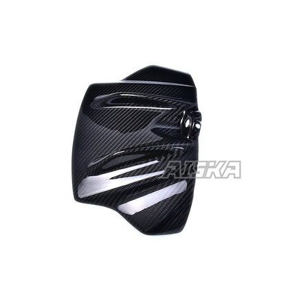 AISKA 100% 3K Carbon Fiber Motorcycle Fuel Tank Front Cover 3*3 Accessories for Aprilia RSV4 2009+ Tuono V4 2009-2020