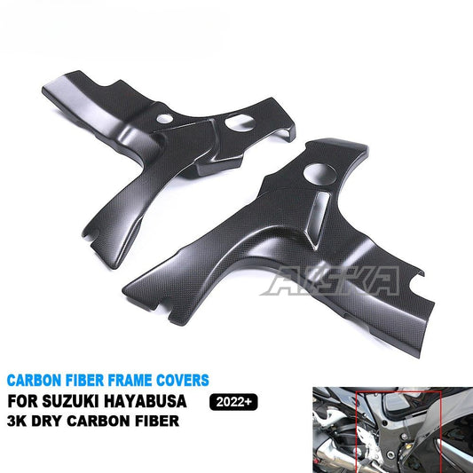AISKA100%  3K Dry Carbon Fiber Parts Accessories Motorcycle Body Frame Cover Fairings for Suzuki Hayabusa GSX-1300R Gen 3 2021-2025