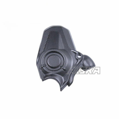 AISKA 3K 3*3 Carbon Fiber Motorcycle Accessories Engine Hood for Ducati Monster 937 2021+