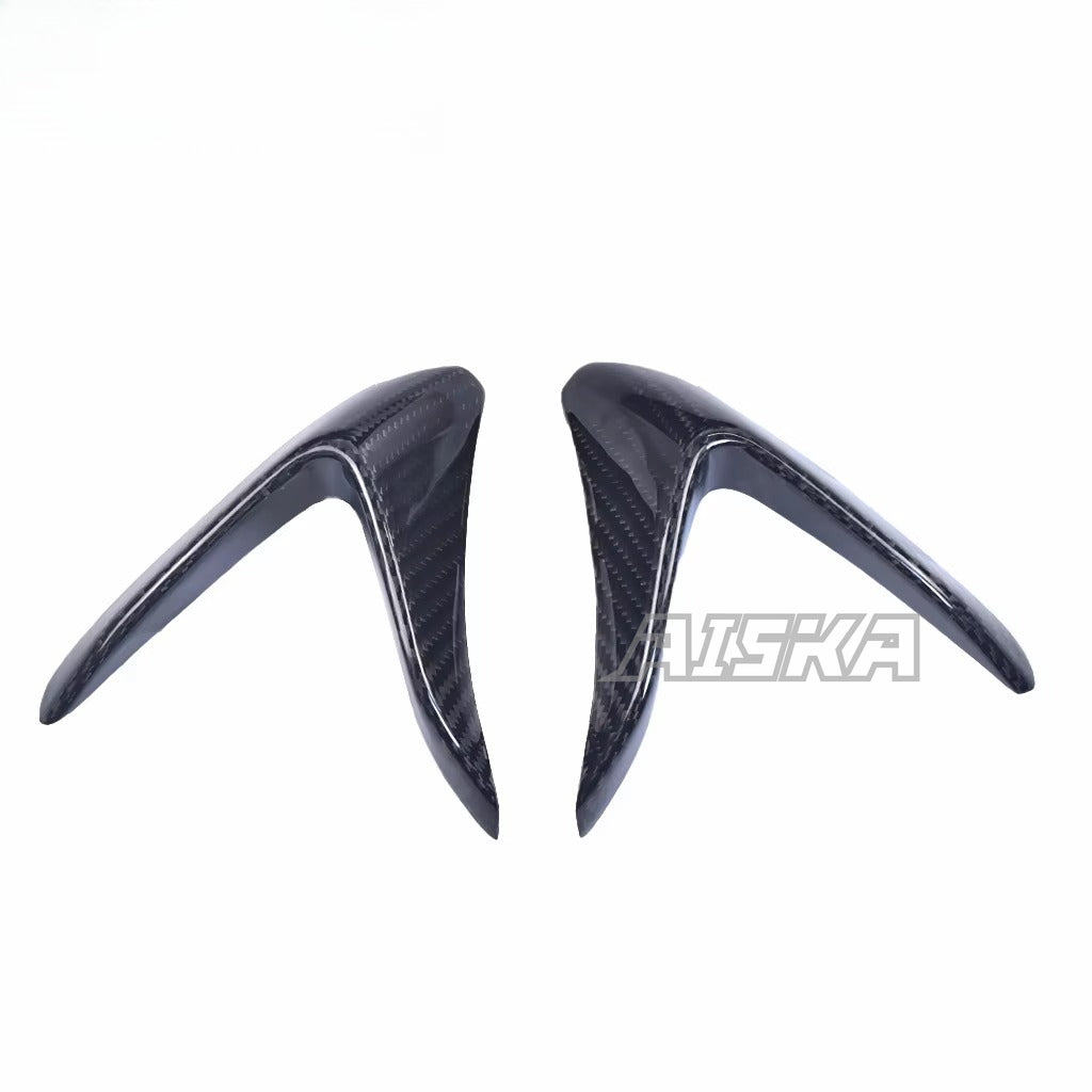 AISKA  3K 3*3 Carbon Fiber Motorcycle Accessories Body Front Side Panel for Aprilia RSV4  2021+